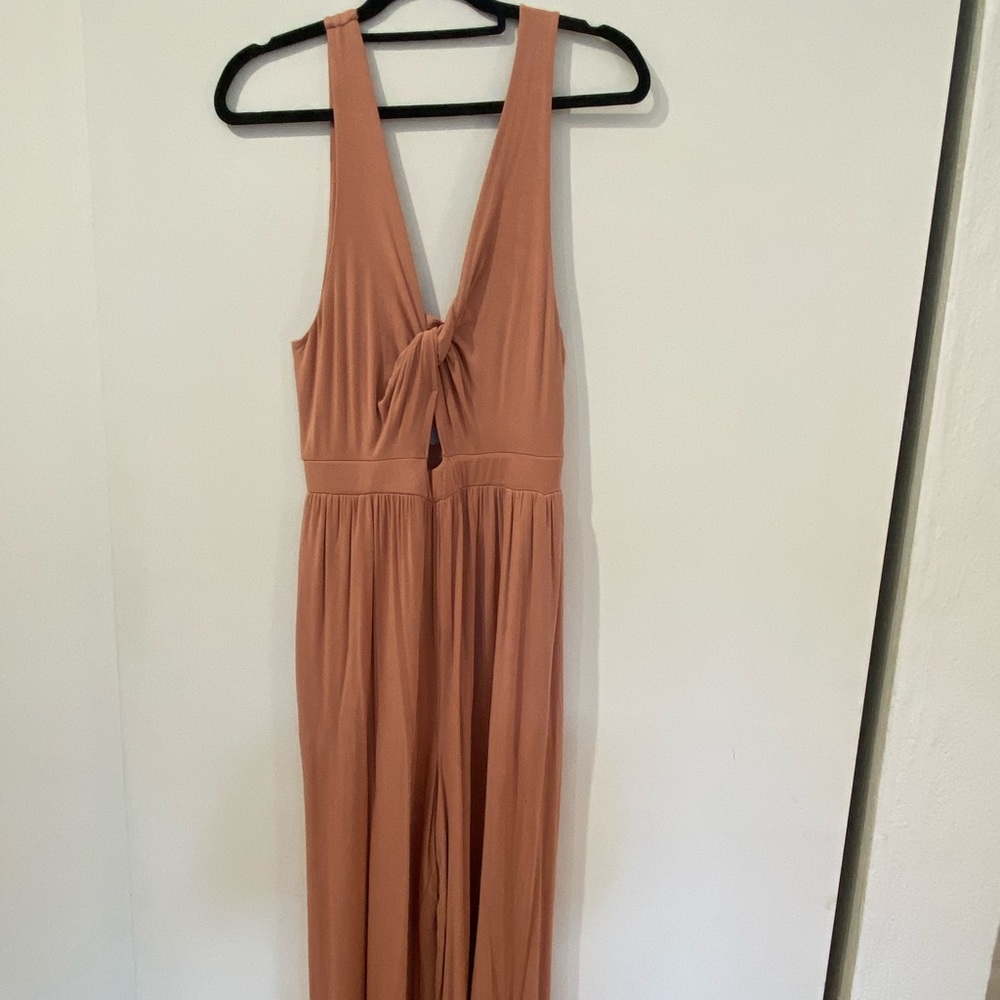 American Eagle Twist Front Culotte Jumpsuit